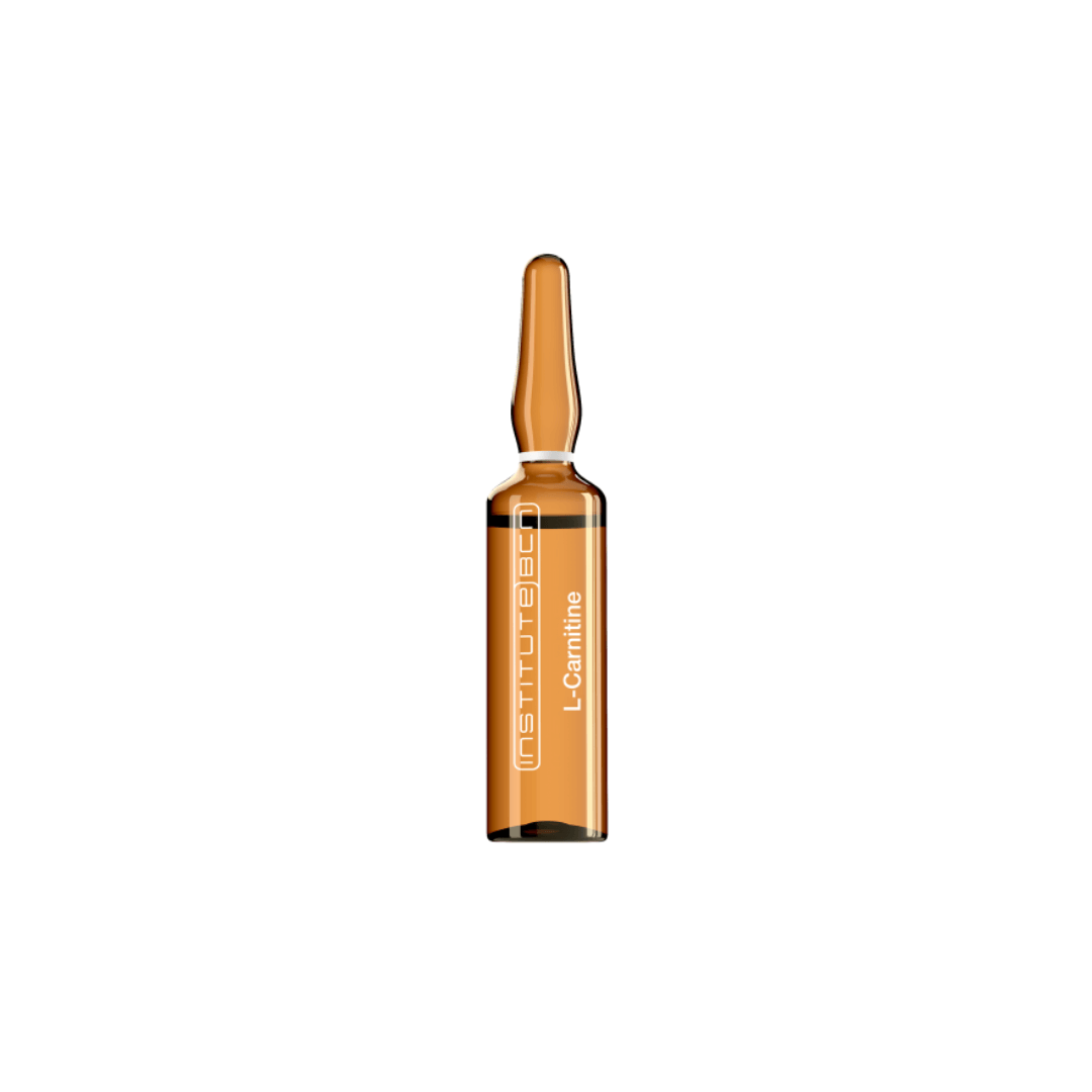 Single BCN L-Carnitine Lipolytic Solution ampoule, promotes healthy skin appearance and supports metabolism.