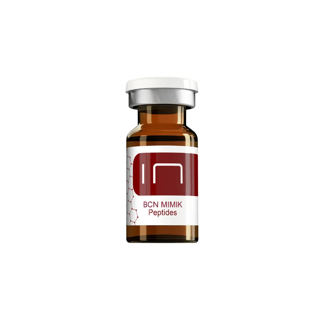 BCN Mimik Peptides vial, 3ml, anti-wrinkle serum targeting fine lines and supporting skin elasticity.