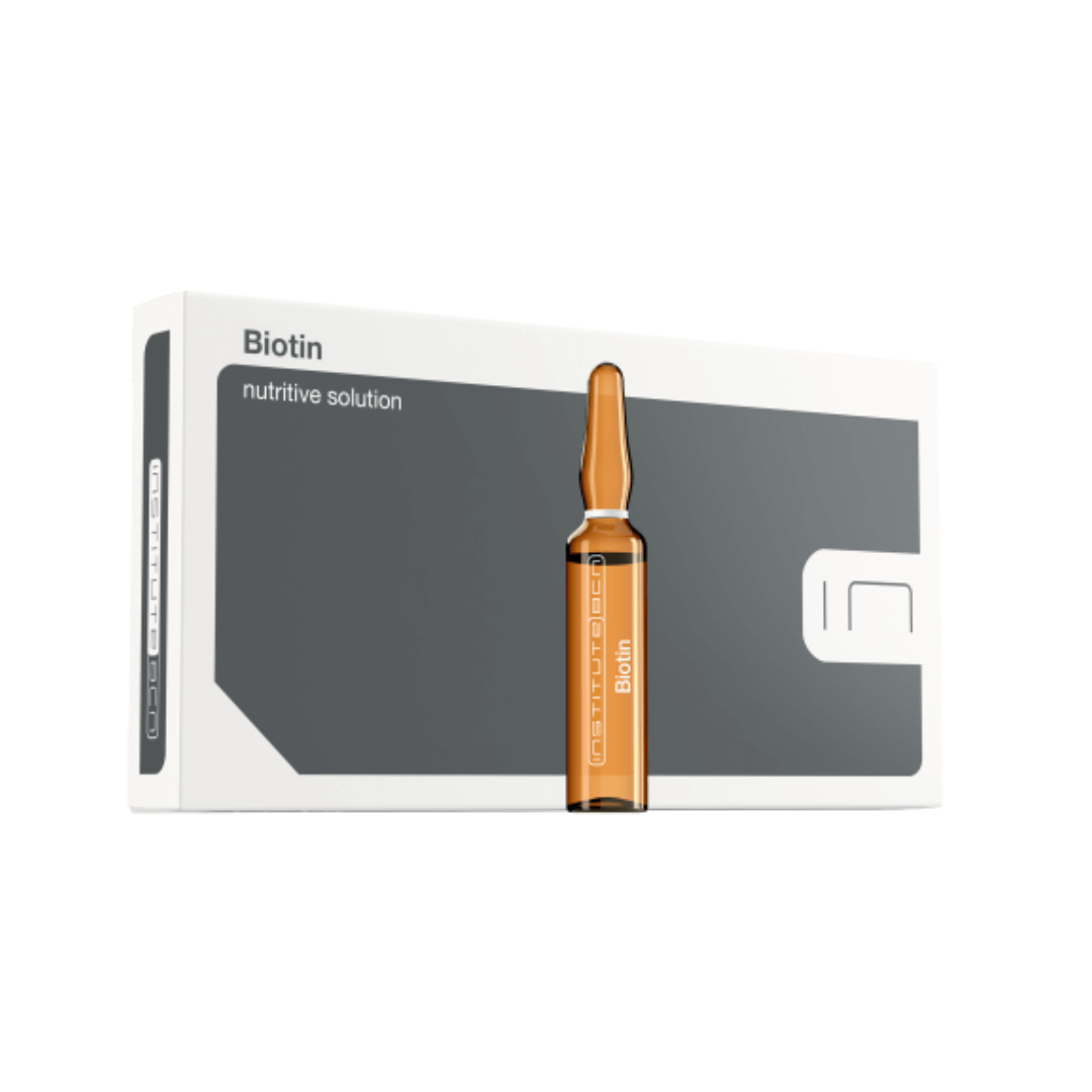 Packaging of BCN Biotin with an ampoule, enhances skin barrier and reduces wrinkles.