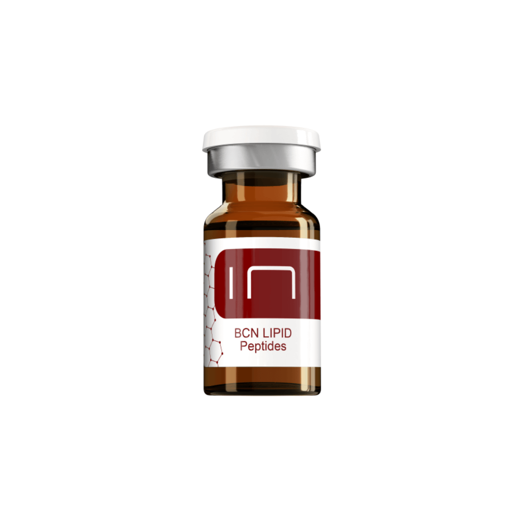 Single vial of BCN Lipid Peptides, 8ml, targets adipose cellulite for enhanced body contour.