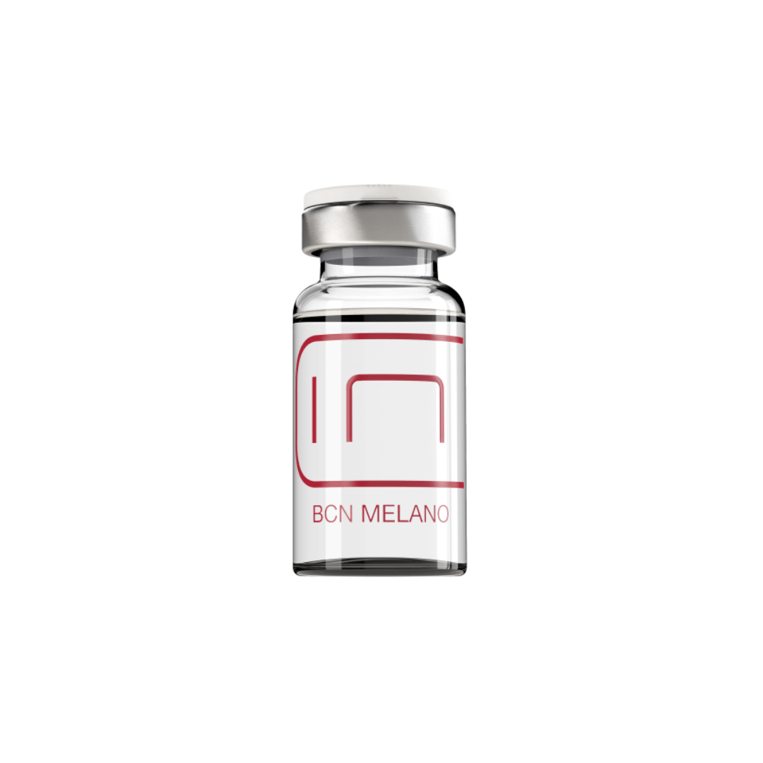 BCN Melano skin treatment vial, 5ml - reduces hyperpigmentation, contains glutathione and vitamin C.