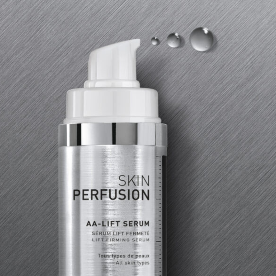 Fillmed AA-Lift Serum pump with drops, lifting and firming serum for all skin types, especially mature skin.