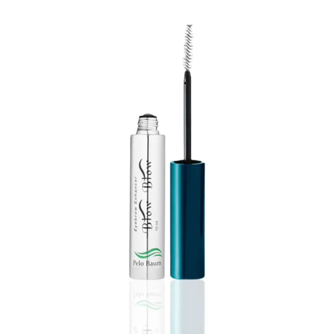 Pelo Baum Brow Brow Eyebrow Enhancer 10ML with applicator brush, a nourishing formula to support eyebrow fullness and thickness.